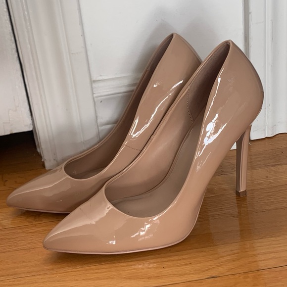 Aldo nude pink stiletto heels - Picture 1 of 5